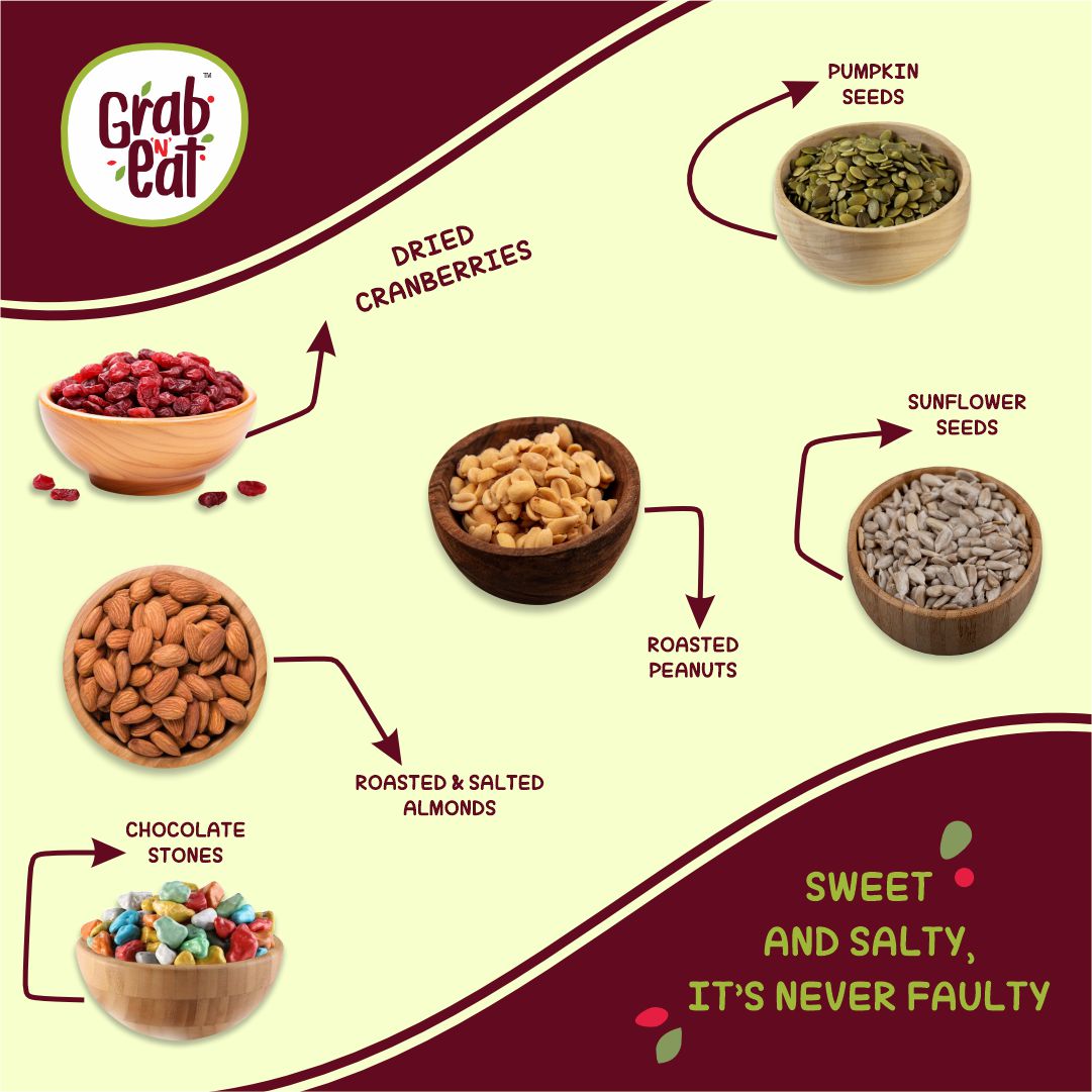 Natur-E-Scape Protein Rich 6 in 1 Classic Dry Fruit Mix (100g)