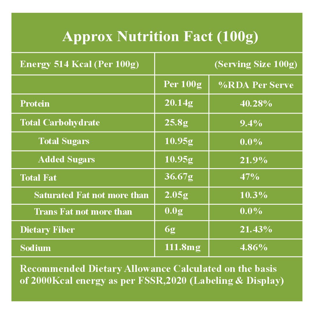 Natur-E-Scape Protein Rich 6 in 1 Classic Dry Fruit Mix (100g)