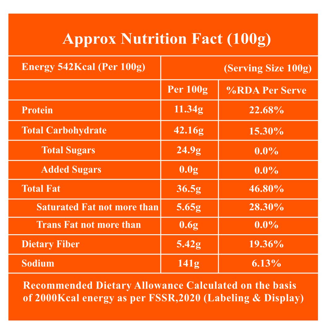 Trail Bliss Tasty, Healthy & Sweet Nuts, Seeds & Dried Fruit Mixture (100g)