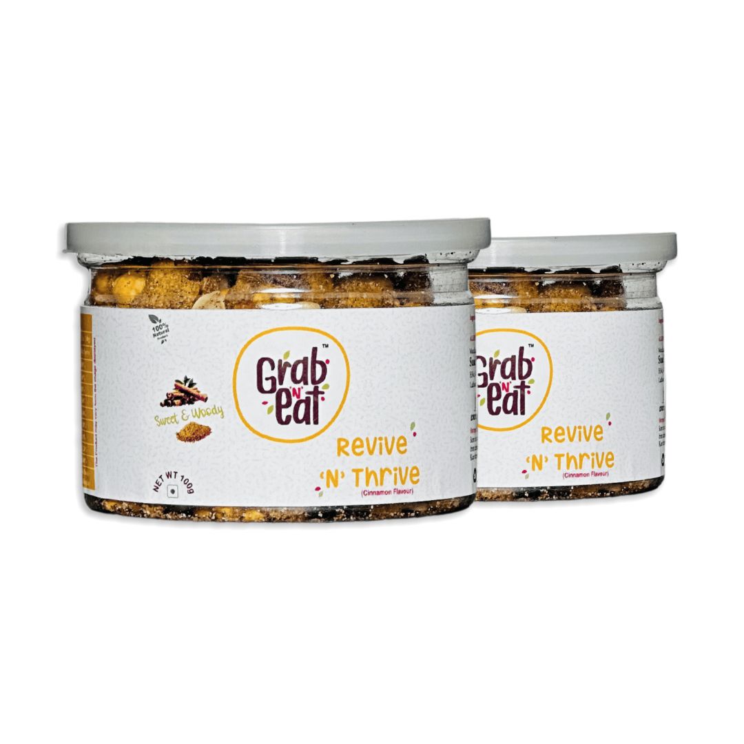 Revive ‘N’ Thrive Premium Maple Cinnamon Nutty Seed Mixture (100g)