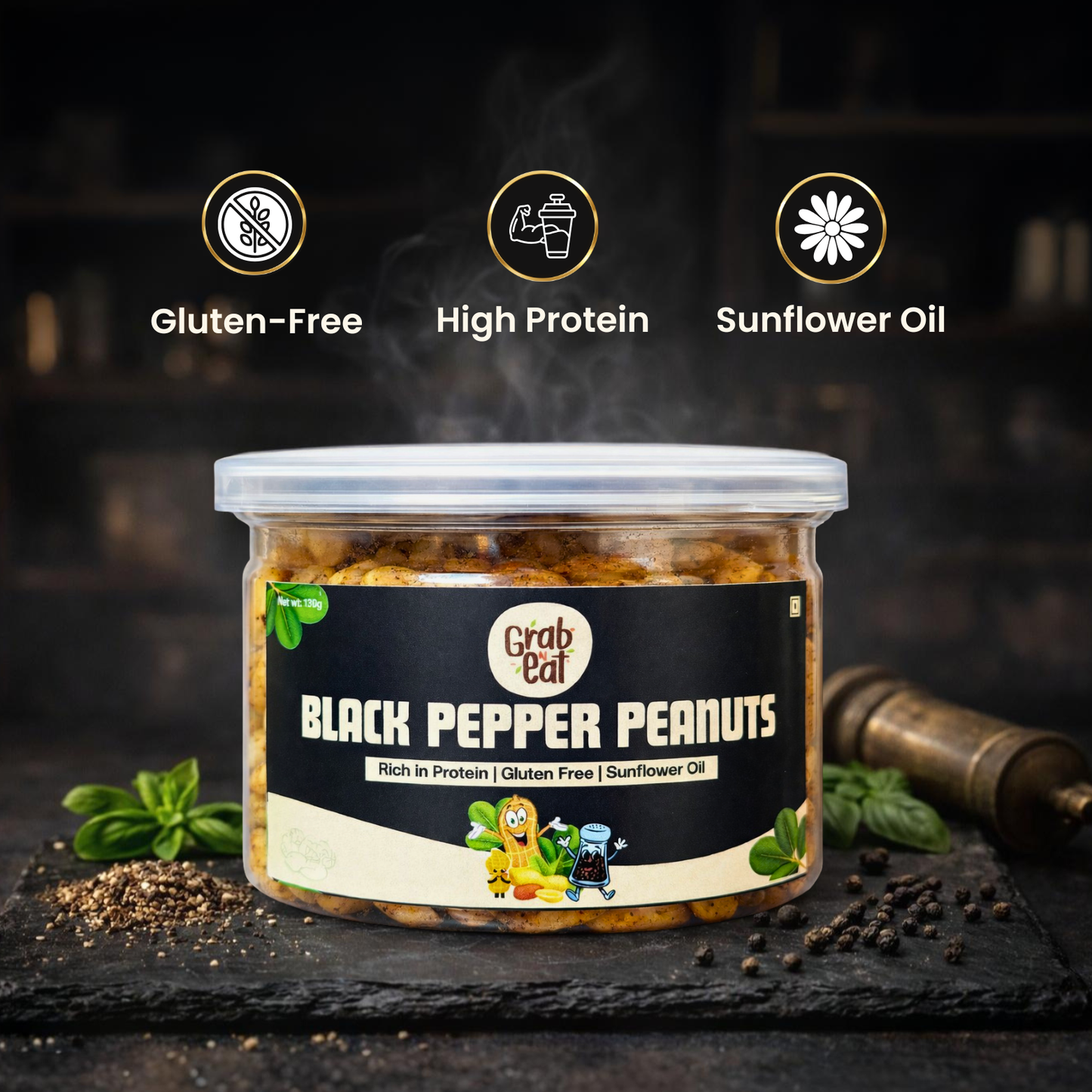Black Pepper Peanuts