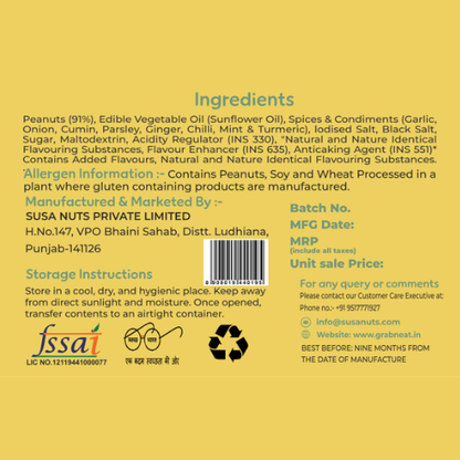 Nimboo Pudina Peanuts