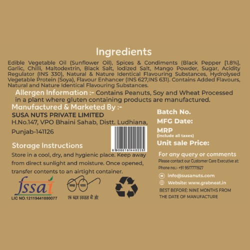 Black Pepper Peanuts