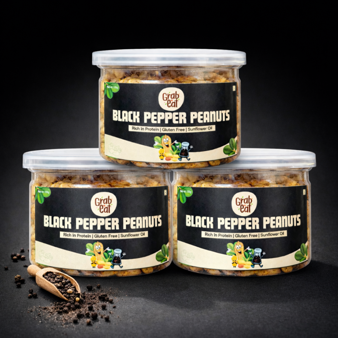 Black Pepper Peanuts